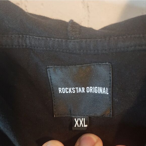 Men's Rockstar Orginal longsleeve hoodie shirt, size XXL - Picture 2 of 4